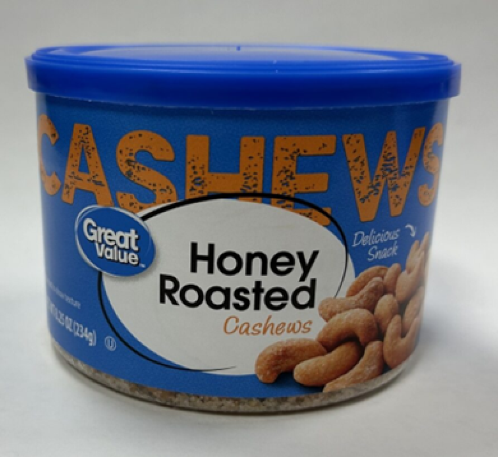 John B. Sanfilippo & Son, Inc. Sends Out an Allergy Alert Due to Undeclared Coconut and Milk Found in it’s 8.25 Oz Great Value Honey Roasted Cashews Product