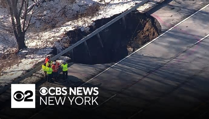 New Jersey I-80 Closed Due to a Massive Sinkhole